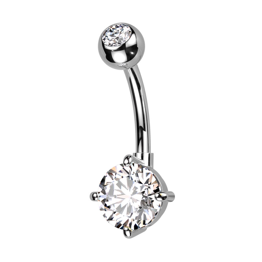 Belly Button Piercing Zirconia