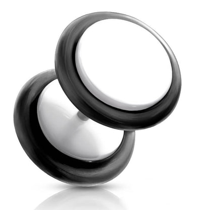 Acrilico Finto Plug O-Ring in silicone e acrilico