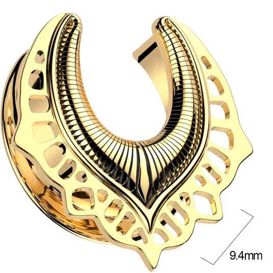 Tunnel saddle zirconia