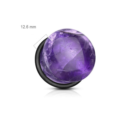 Plug Amethyst Silicone O-Ring