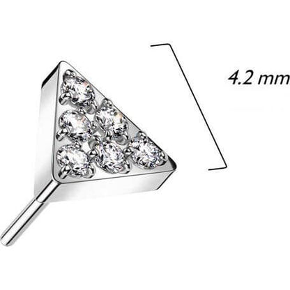 Titanium Triangle Zirconia Push-In