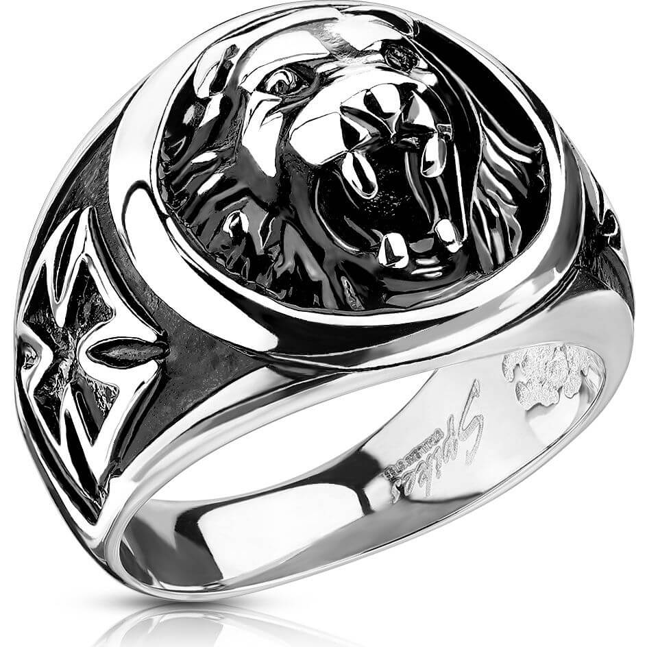 Anneau Lion Argent