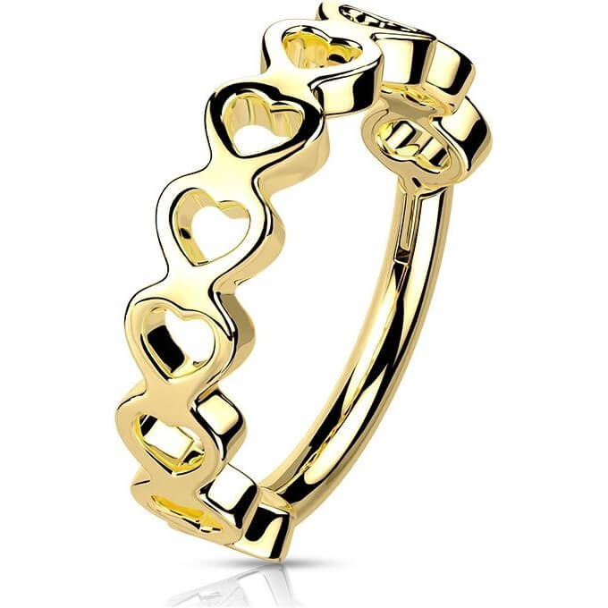 Anillo Corazones Clicker