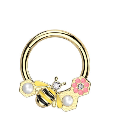 Ring Bee Zirconia Clicker