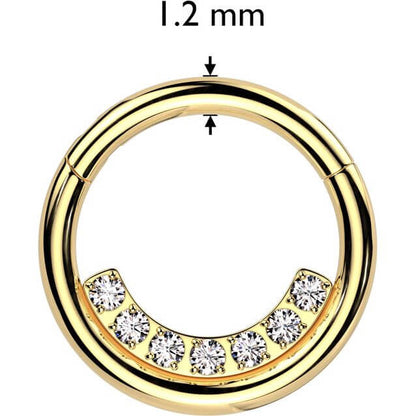 Anillo Circonitas Clicker