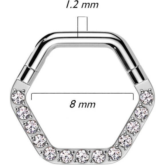 Ring zirconia Clicker