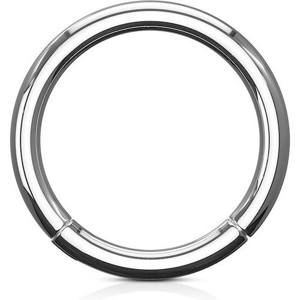 Ring Silber Clicker