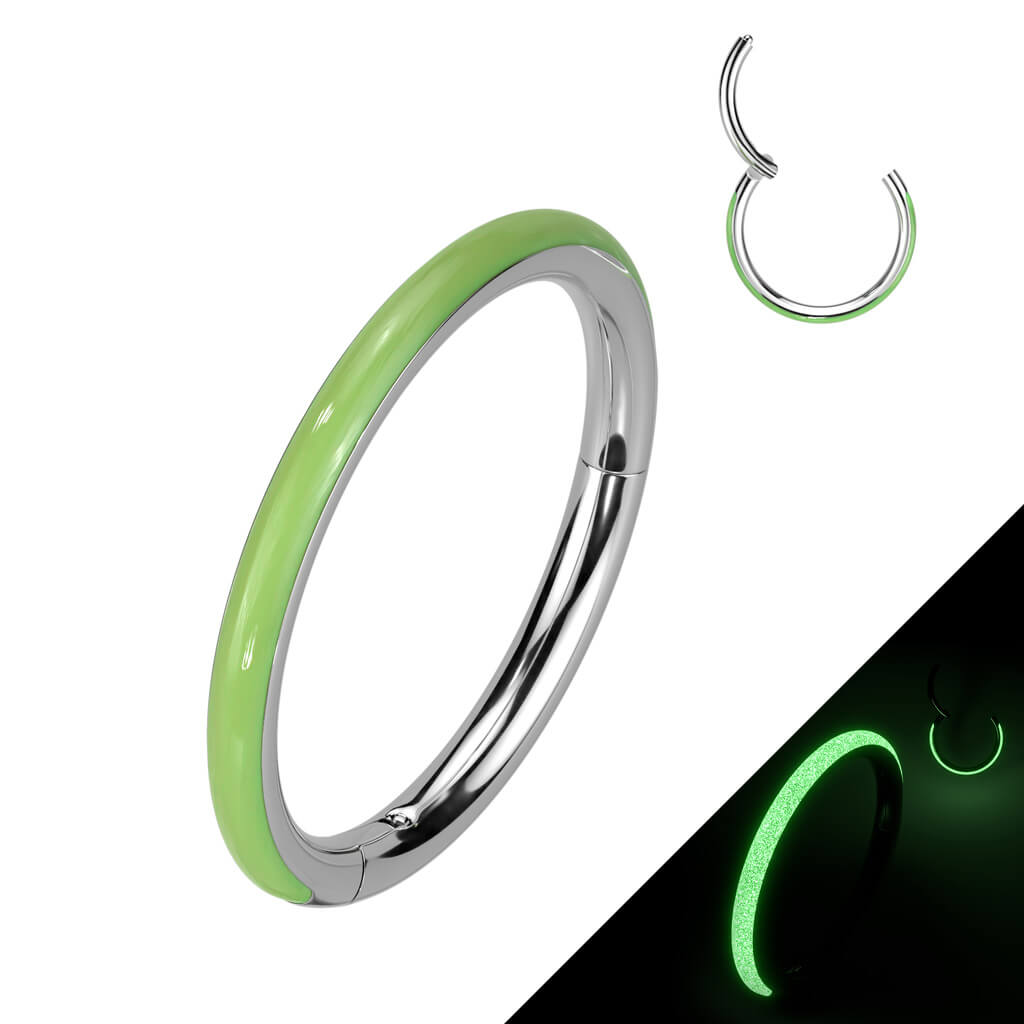 Titan Ring Glow in the Dark Clicker