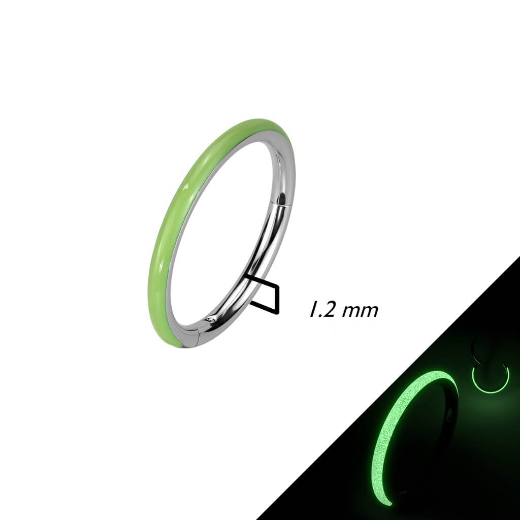 Titan Ring Glow in the Dark Clicker