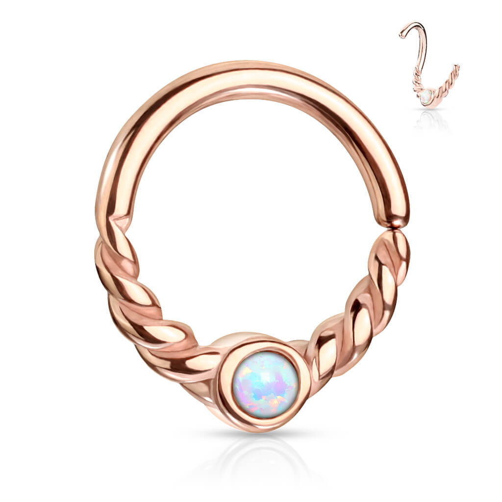 Ring Opal Rund Biegbar