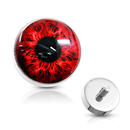 top dermal anchor eyeball Internally Threaded