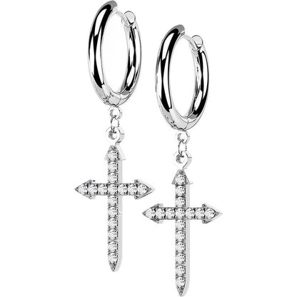 Cross Zirconia dangle