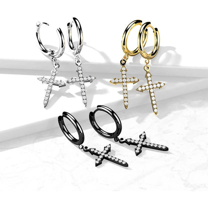 Cross Zirconia dangle