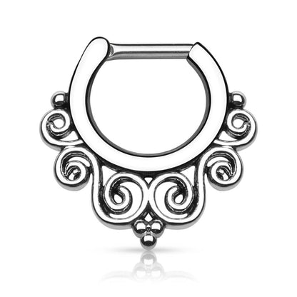 Septum clicker tribal clicker