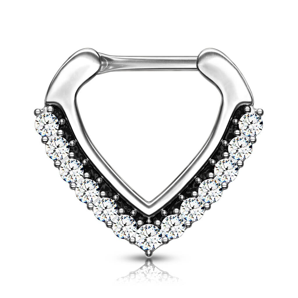 Septum Clicker Triangle Zirconia Cliqueur