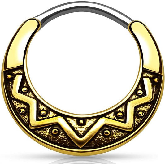 Septum Piercing Clicker Tribal Clicker