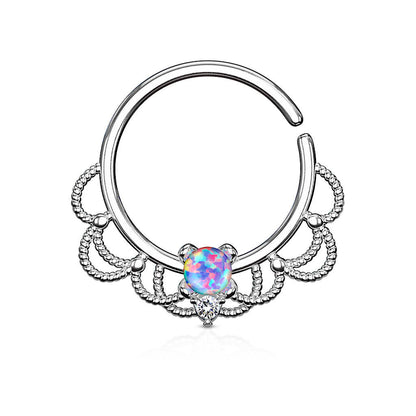 Ring Filigree Opal Bendable