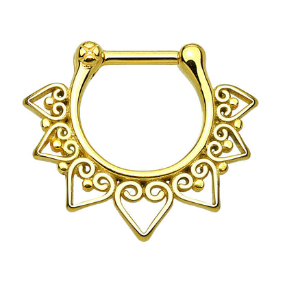 Septum clicker tribal serca clicker