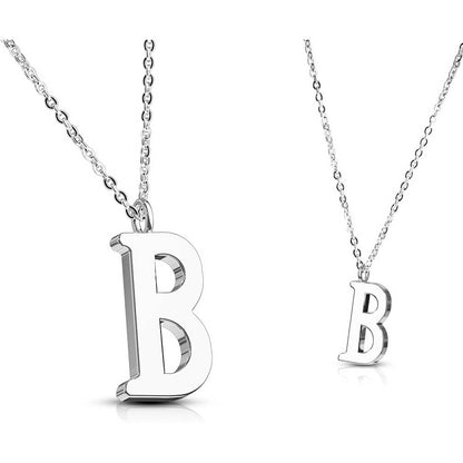 Collier Lettres A-Z Argent