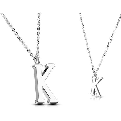 Collier Lettres A-Z Argent