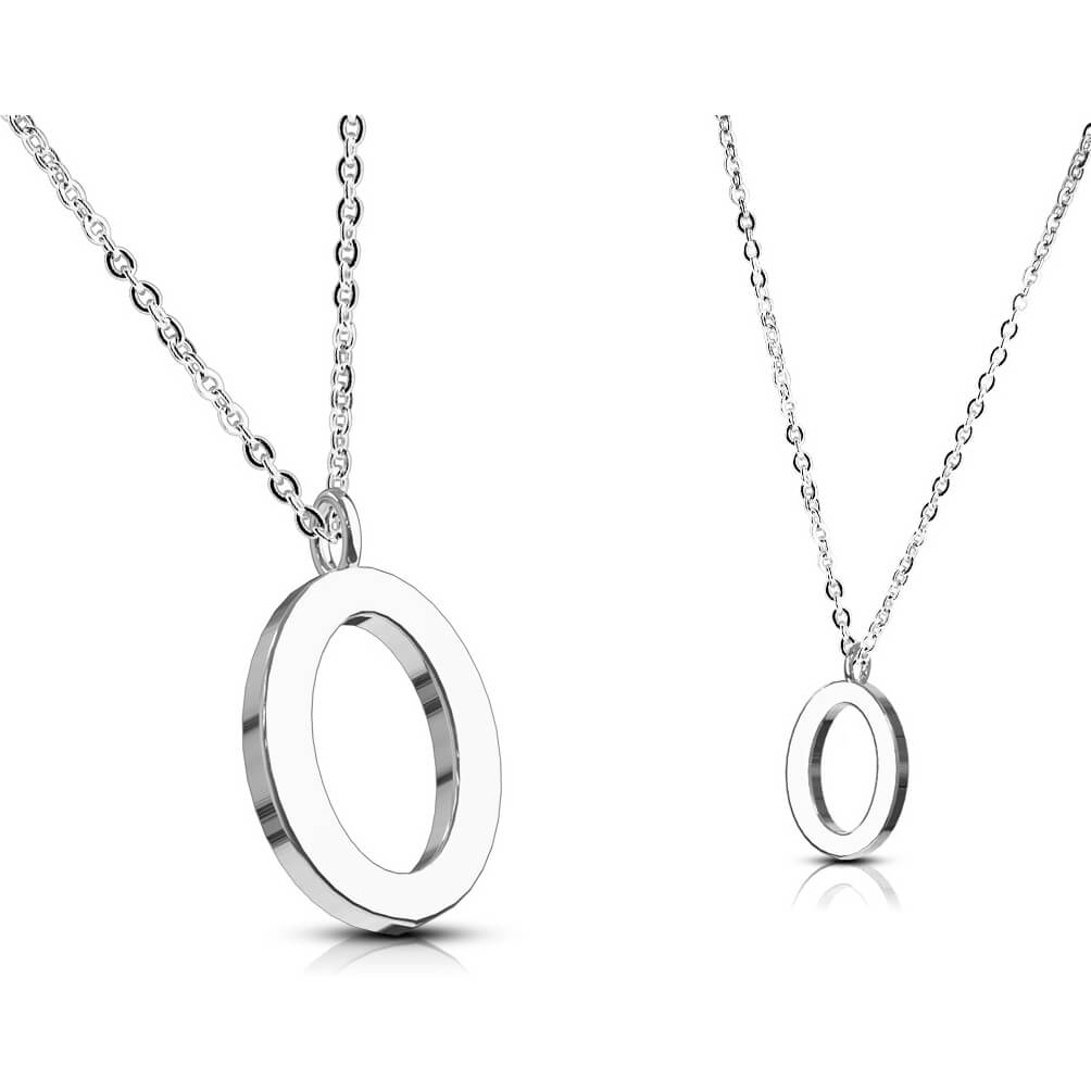 Collier Lettres A-Z Argent