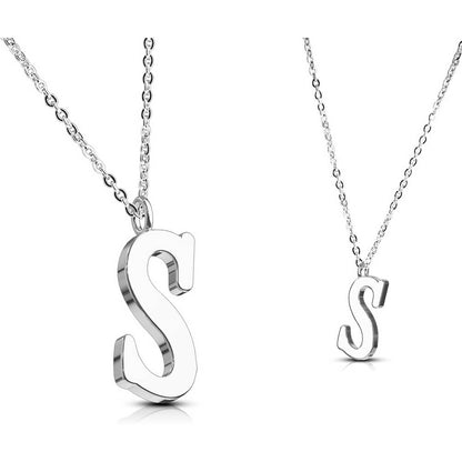 Collier Lettres A-Z Argent