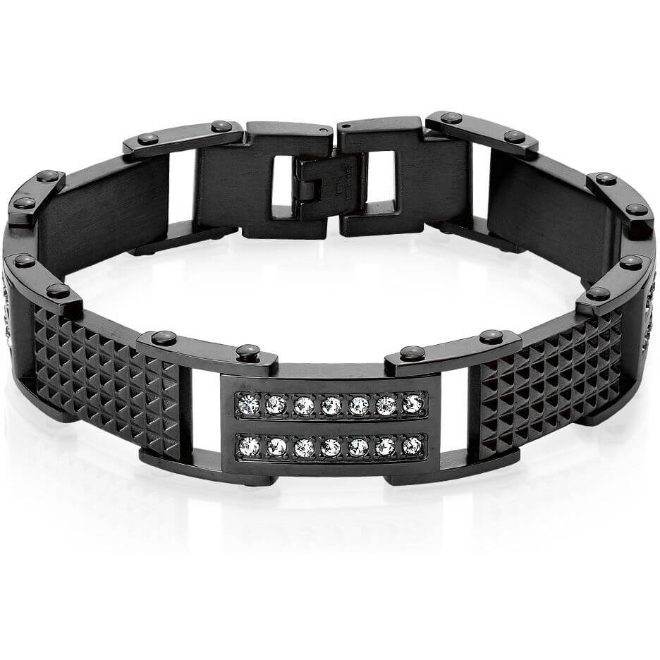 Bracelet Noir Zircone