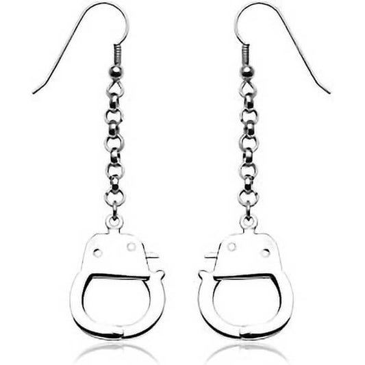 Handcuffs dangle Silver