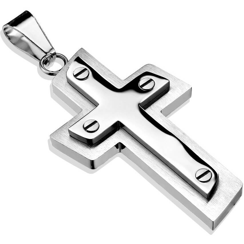 Collier Croix Argent