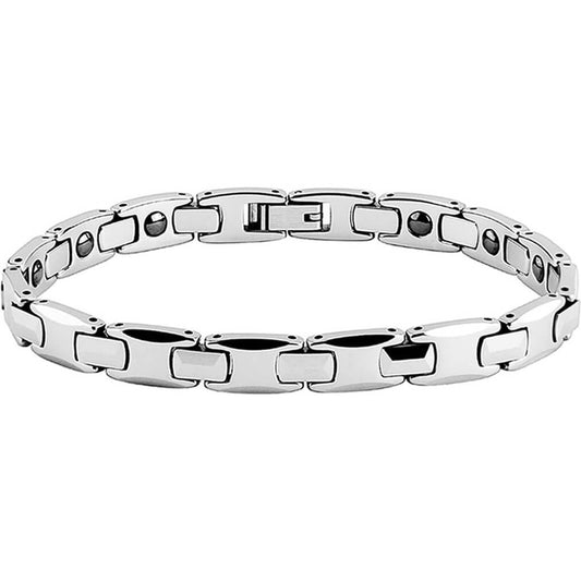 Pulsera malla de plata