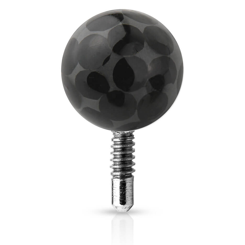 top Epoxy covered ferido ball Internally Threaded