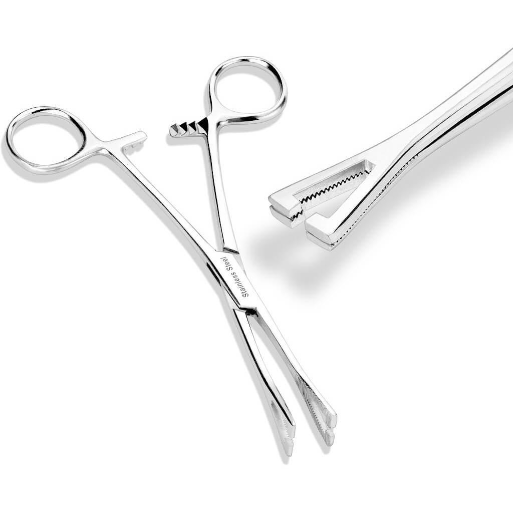 Pennington forceps standard slotted stainless steel