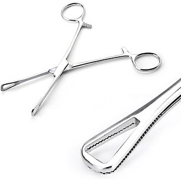 Pennington forceps small stainless steel