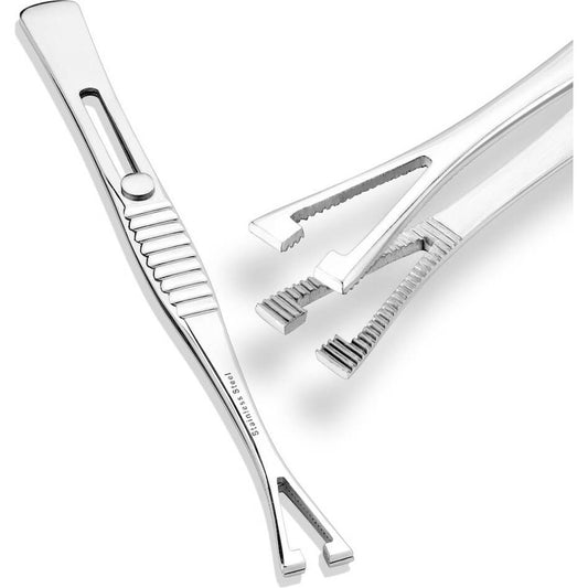 Standard Pennington slotted Tweezer Stainless Steel