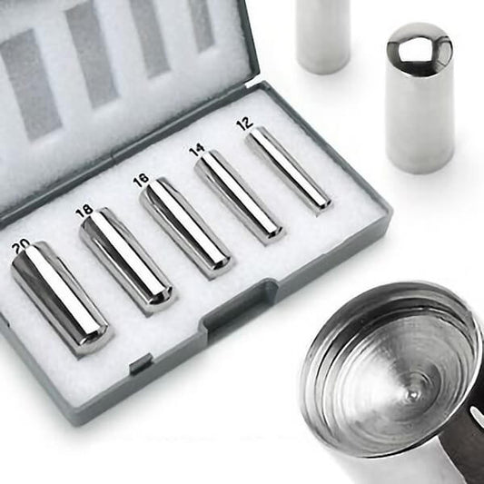 Stretching kit with case 316L surgical steel large sizes