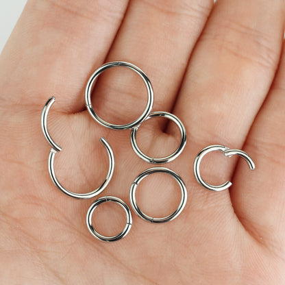 Ring Silver Clicker