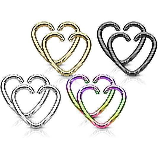 Ring Heart Bendable