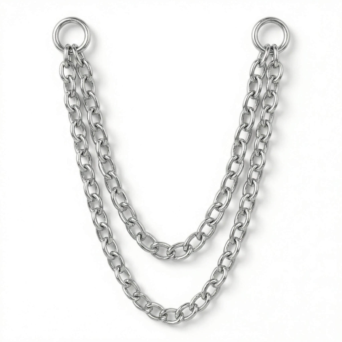 Titanium Attachment Double Cable Chain