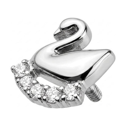 Titanium Top Swan Zirconia Arc Internally Threaded