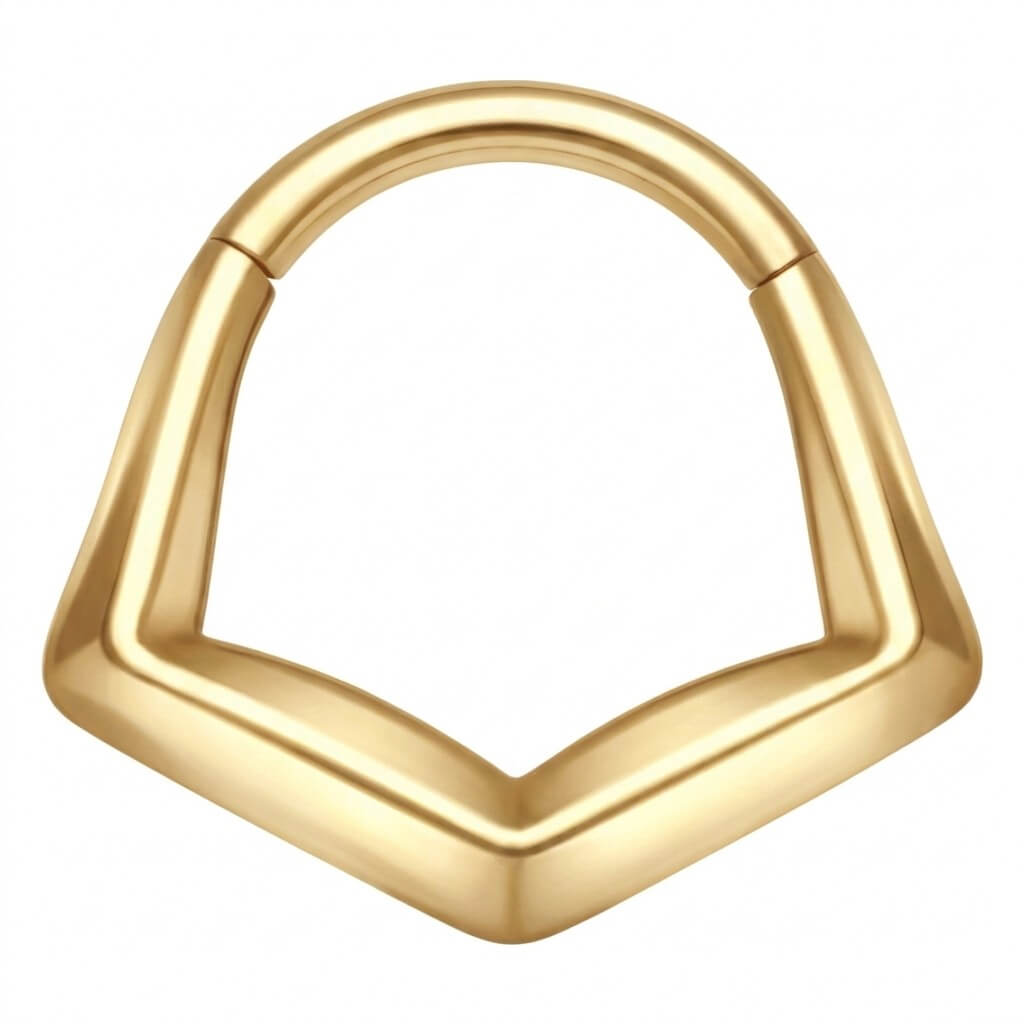 Titanium Ring Triangle Clicker