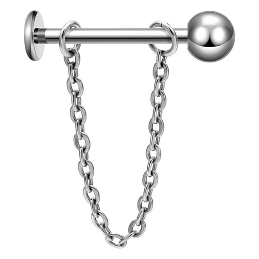 Titanium Labret Chain